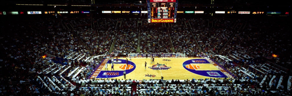 NBA 1995 All-Star Game Spectators Poster Print by Panoramic Images