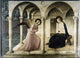 Annunciation Fine Art Print by Fra Angelico - Fresco from Museo di San Marco