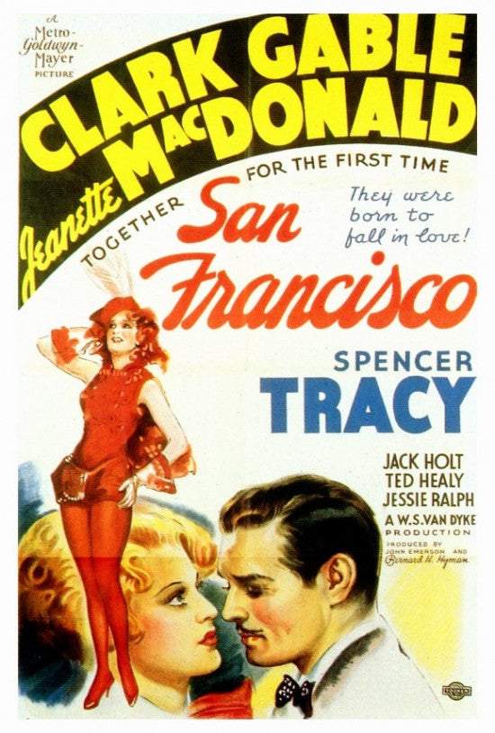 San Francisco Movie Poster Print - 27x40 | Posterazzi