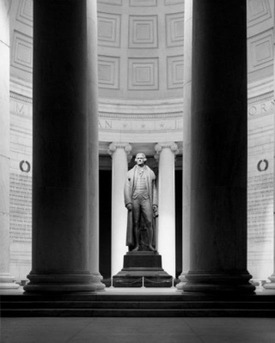 Statue of Thomas Jefferson Fine Art Print - Jefferson Memorial, Washington DC