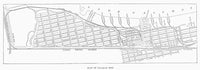 Historical Map of Pullman, Illinois (C1885) - Fine Art Print by Granger Collection