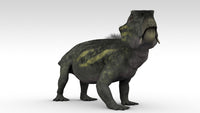 Lystrosaurus Fine Art Print - Permian Triassic Therapsid