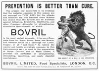 Bovril Advertisement Fine Art Print - 1896 English Newspaper Art