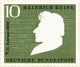Heinrich Heine Commemorative Postage Stamp Fine Art Print