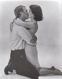Natalie Wood Kissing Steve McQueen Photo Print