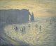 Cliffs at Étretat Fine Art Print by Claude Monet