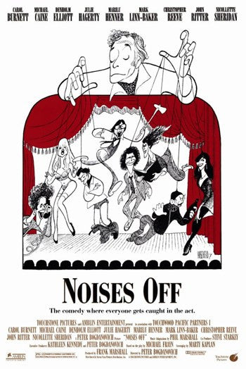 Noises Off Movie Poster (11x17) | Classic Comedy Art Print