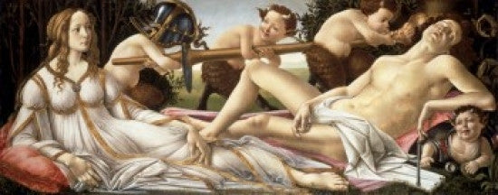 Venus & Mars Fine Art Print by Sandro Botticelli | National Gallery, London