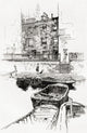 The Last Dwelling Place of J.M.W. Turner Fine Art Print by Ken Welsh