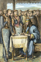 King John Signing the Magna Carta Fine Art Print - 19th Century Wood Engraving