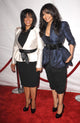 Rebbie and Janet Jackson at the Premiere of Why Did I Get Married Too? Photo Print