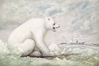 Raleigh: Chilly Observation Oil on Canvas Art Print by Charles Sidney Raleigh