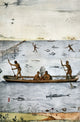 Algonquian Fishing Fine Art Print by John White | Granger Collection