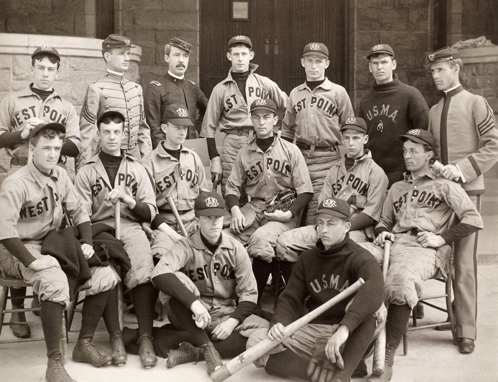 Baseball: The 1896 U.S. Military Academy Team at West Point Fine Art Print