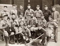 Baseball: The 1896 U.S. Military Academy Team at West Point Fine Art Print