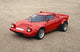 1975 Lancia Stratos V6 Coupe Poster Print | Iconic Rally Car Art