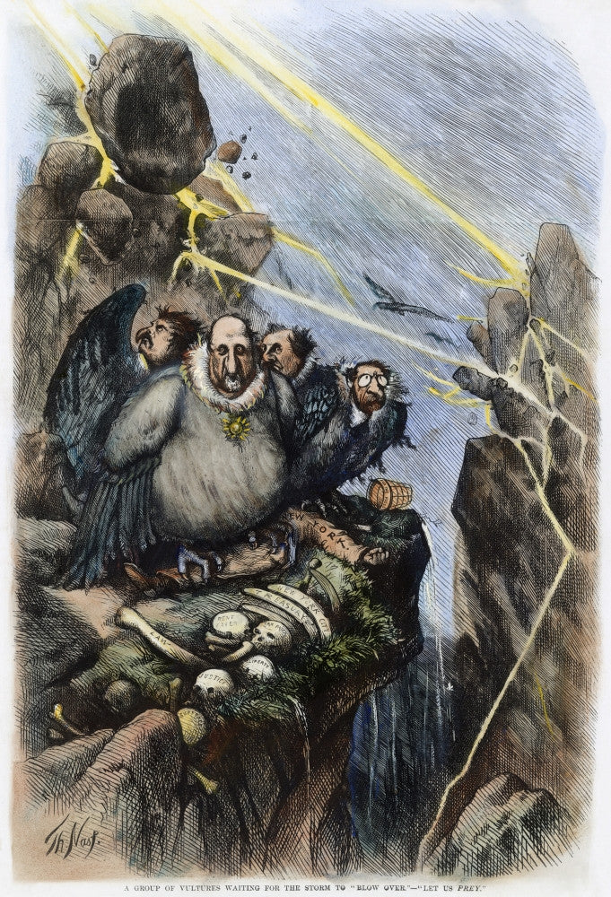 Boss Tweed Political Cartoon Fine Art Print by Thomas Nast