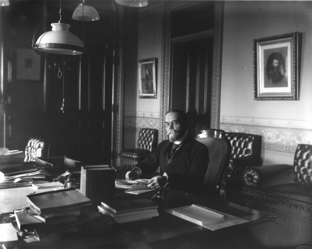 John Milton Hay Fine Art Photograph by Frances Benjamin Johnston