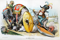 William McKinley Campaign Cartoon Print by Louis Dalrymple