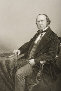 Thomas Wright Fine Art Print - Engraved Portrait from 1859
