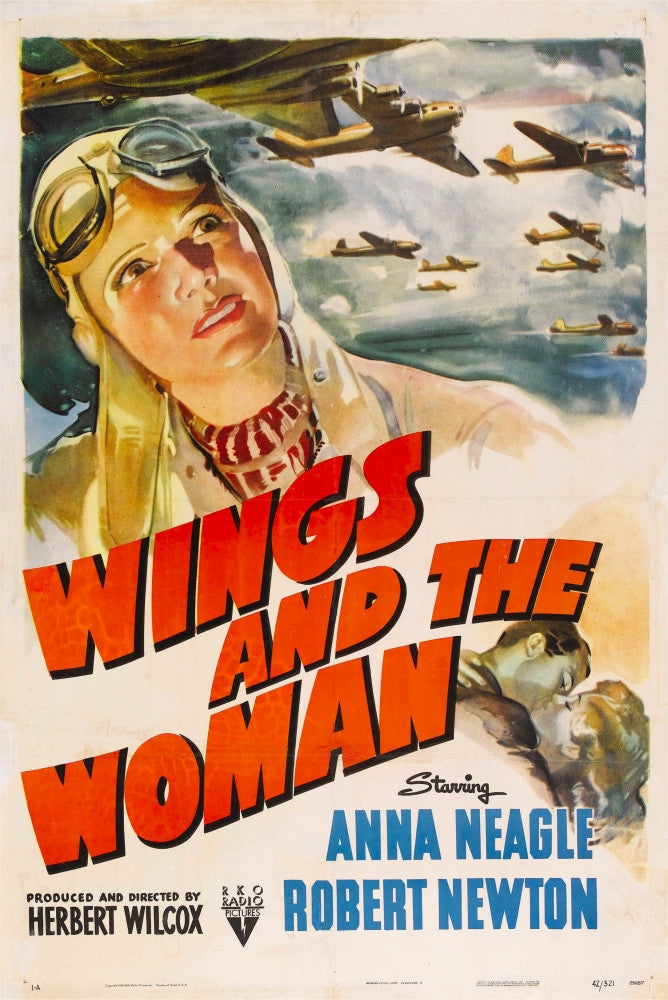 Wings And The Woman Movie Poster Fine Art Print (1942)