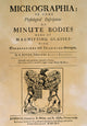 Hooke's Micrographia Title Page Fine Art Print - 1665