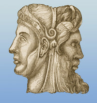 Janus, Roman God Fine Art Print by Science Source
