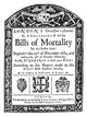 London Plague 1665 Gravestone Print from Bills of Mortality