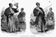 Japanese Jugglers Performing Butterfly Trick - Fine Art Print