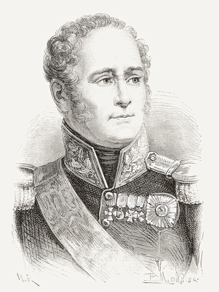 Alexander I of Russia 1777 Fine Art Print