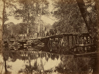 Military Bridge Over the Chickahominy River Fine Art Print
