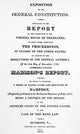 Madison's Report Fine Art Print - James Madison's 1800 Address