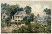 American Homestead: Summer Fine Art Lithograph Print
