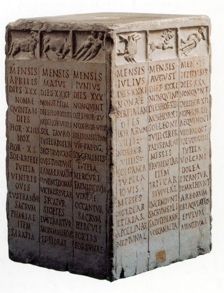 Replica of Roman Calendar Fine Art Print by Science Source
