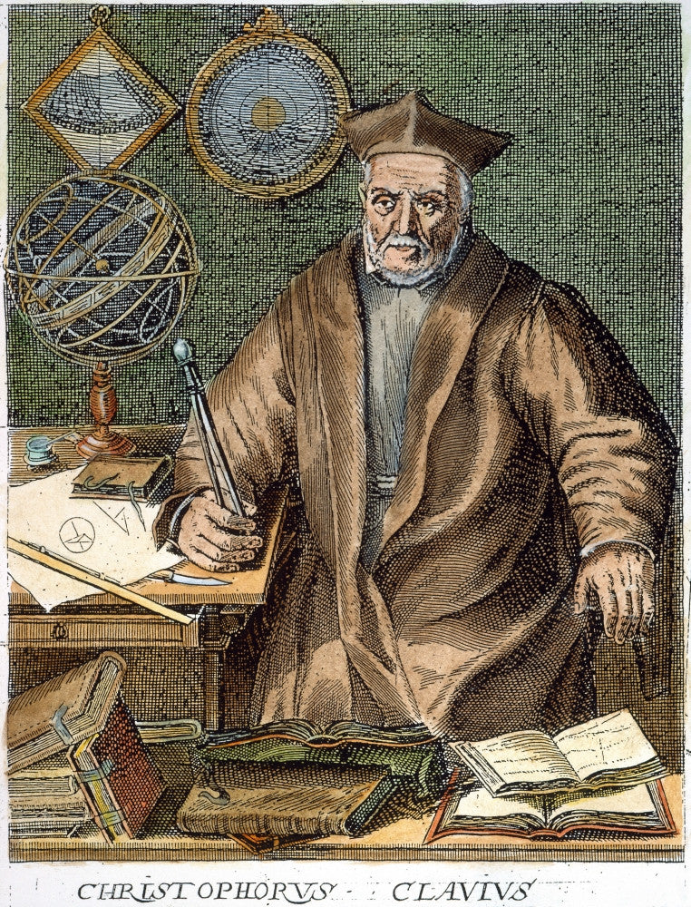 Christopher Clavius Bavarian Astronomer Fine Art Print by Granger Collection