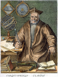 Christopher Clavius Bavarian Astronomer Fine Art Print by Granger Collection
