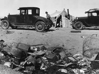 Drought Refugees Fine Art Print by Dorothea Lange - 1937