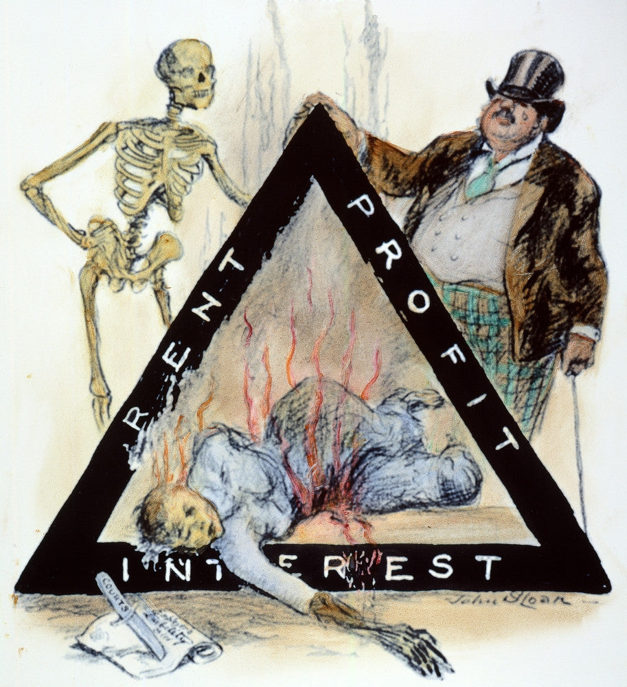 Triangle Factory Fire Commemorative Fine Art Print by John Sloan