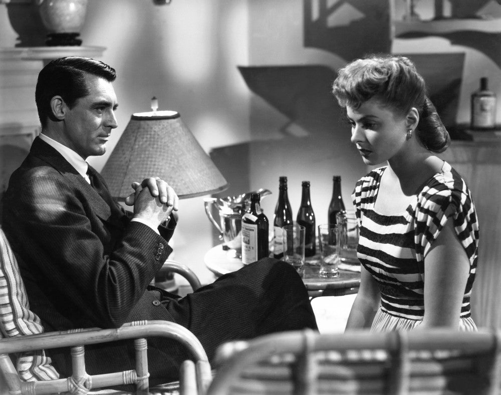 Notorious Photo Print Featuring Cary Grant and Ingrid Bergman (1946)