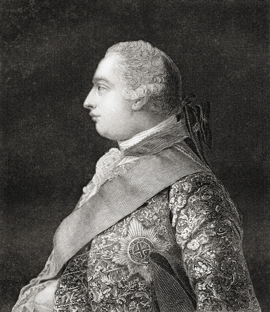 George III: King of Great Britain and Ireland Fine Art Print (1859)