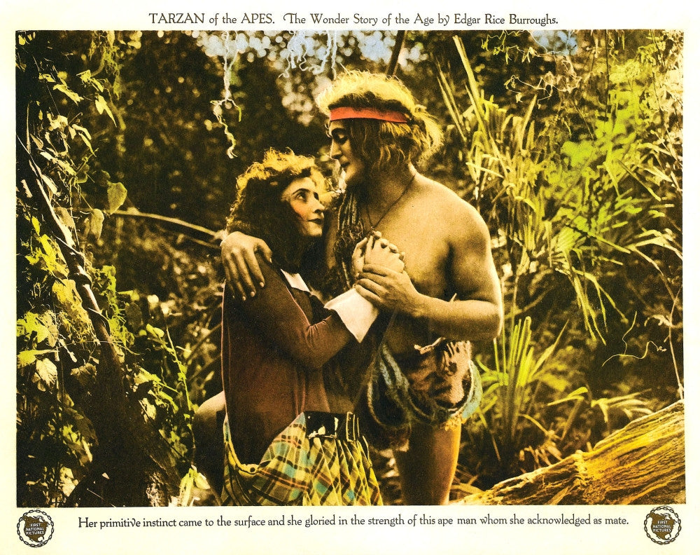 Tarzan of the Apes Movie Poster Masterprint - 1918 Classic