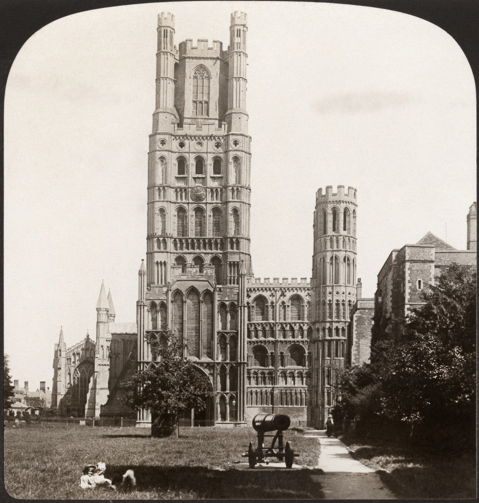 Ely Cathedral Fine Art Print - C1902 Stereograph by Granger Collection
