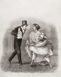 Cancan Dancer Fine Art Print (1865) by Eduard Fuchs