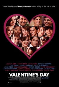 Valentine's Day Movie Poster Print 27x40 | Pop Culture Graphics