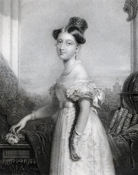 Princess Alexandrina Victoria of Saxe-Coburg Fine Art Print - Engraved by J. Cochran