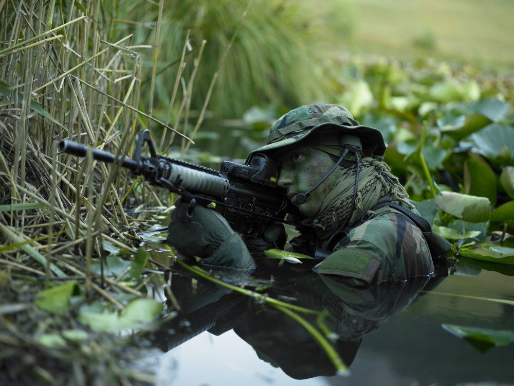 U.S. Navy SEAL Combat Operations Fine Art Print