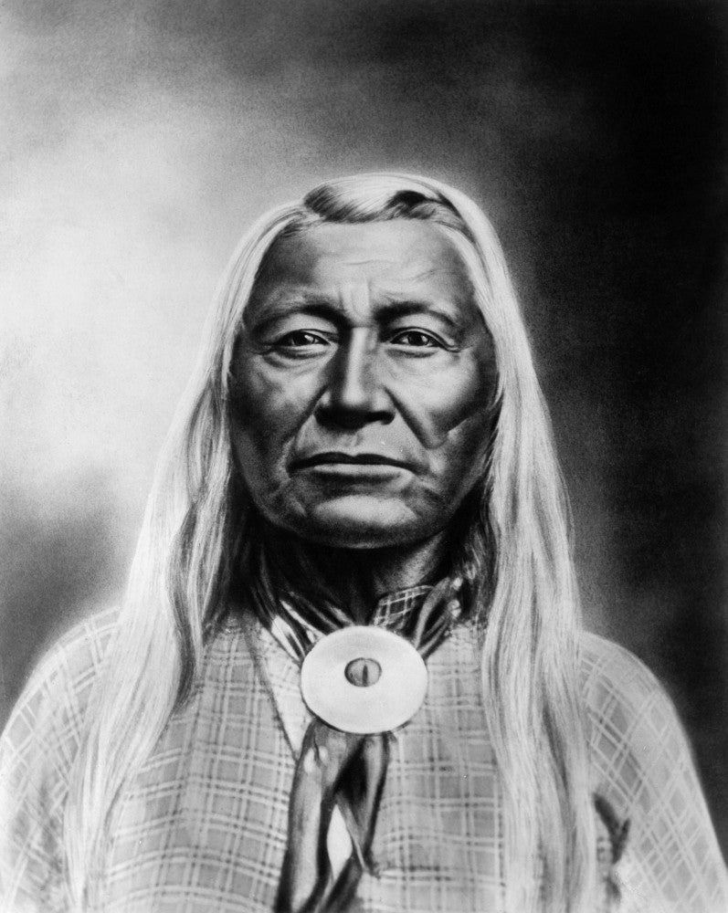 Washakie - Shoshone Native American Chief Fine Art Print (C1885)