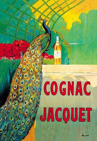 French Liquor Ad Poster - Cognac Jacquet by Camille Bouchet