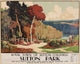 Advertisement For Sutton Park Fine Art Print by Mary Evans Picture Library