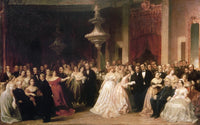 White House Reception Fine Art Print - Ulysses S. Grant with Lincoln